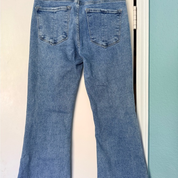 RISEN  Blue Flare Women's Jeans - Picture 2 of 9